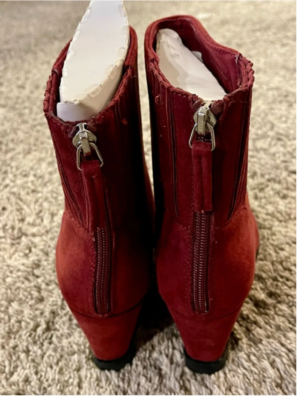Dolce Vita Tippy Wedge Heeled Ankle Boots, Size 6.5, NWOB